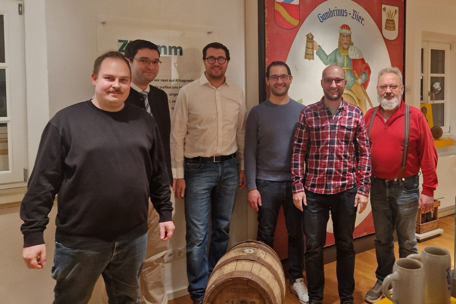 Besuch der Jungen Liste im Goldbach Museum